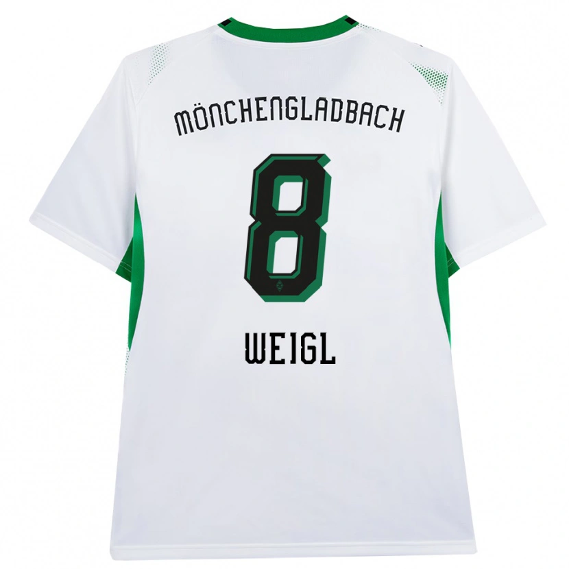 Danxen Damen Julian Weigl #8 Weiß Schwarz Grün Heimtrikot Trikot 2026/27 T-Shirt Schweiz