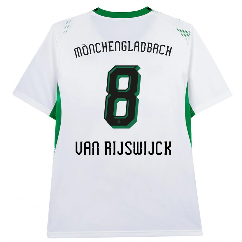 Danxen Damen Britt Van Rijswijck #8 Weiß Schwarz Grün Heimtrikot Trikot 2026/27 T-Shirt Schweiz