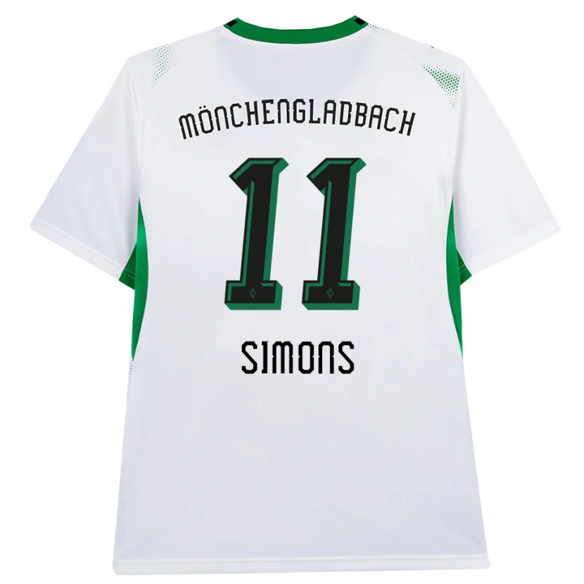 Danxen Damen Kelly Simons #11 Weiß Schwarz Grün Heimtrikot Trikot 2026/27 T-Shirt Schweiz