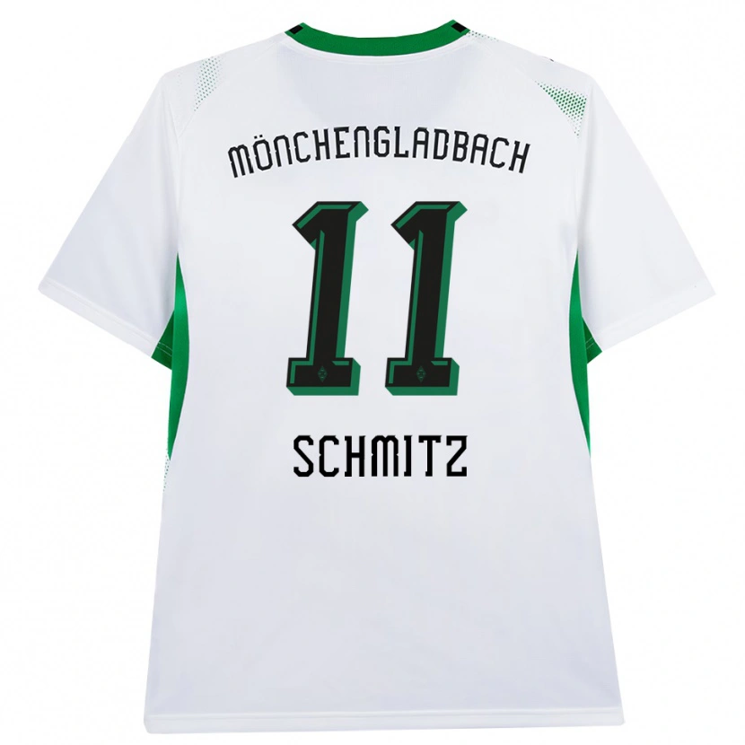 Danxen Damen Louisa Schmitz #11 Weiß Schwarz Grün Heimtrikot Trikot 2026/27 T-Shirt Schweiz