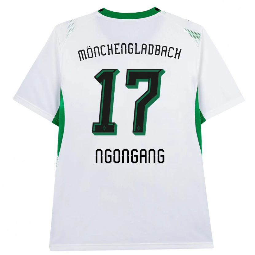Danxen Damen Johann Ngongang #17 Weiß Schwarz Grün Heimtrikot Trikot 2026/27 T-Shirt Schweiz