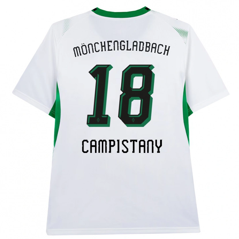 Danxen Damen Erik Corominas Campistany #18 Weiß Schwarz Grün Heimtrikot Trikot 2026/27 T-Shirt Schweiz