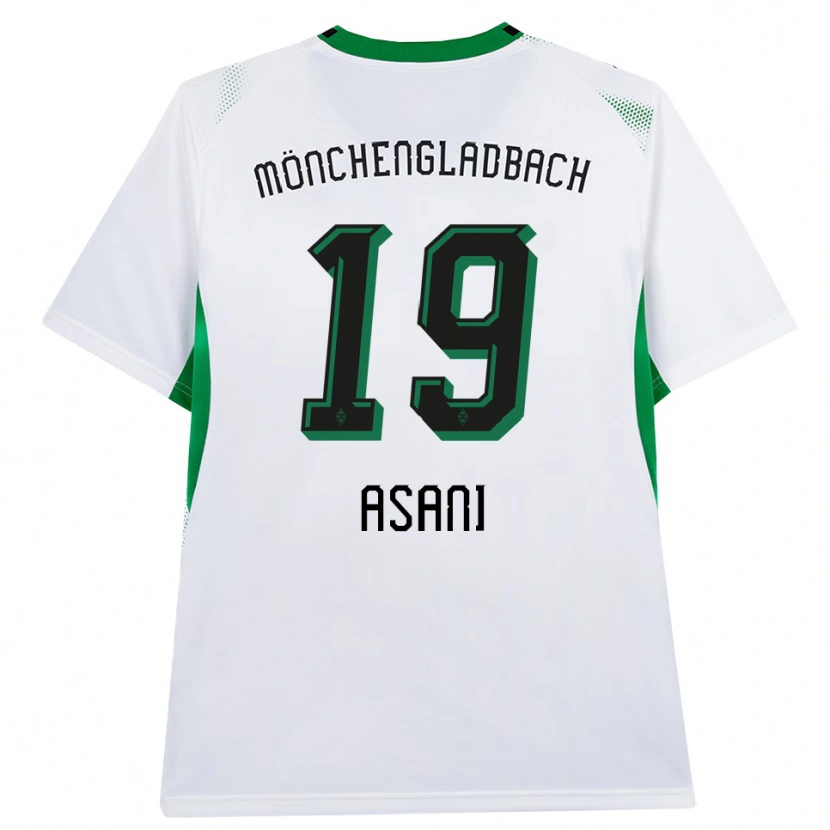 Danxen Damen Aldrin Asani #19 Weiß Schwarz Grün Heimtrikot Trikot 2026/27 T-Shirt Schweiz