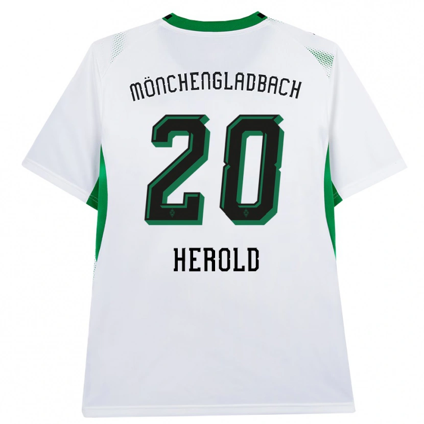 Danxen Damen David Herold #20 Weiß Schwarz Grün Heimtrikot Trikot 2026/27 T-Shirt Schweiz