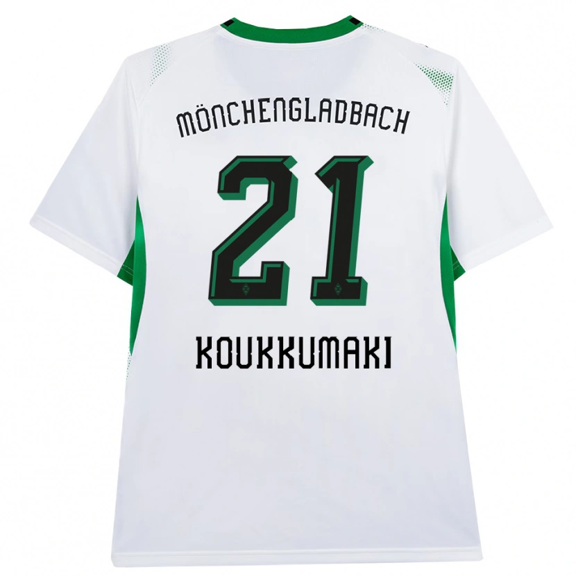 Danxen Damen Taavi Koukkumäki #21 Weiß Schwarz Grün Heimtrikot Trikot 2026/27 T-Shirt Schweiz