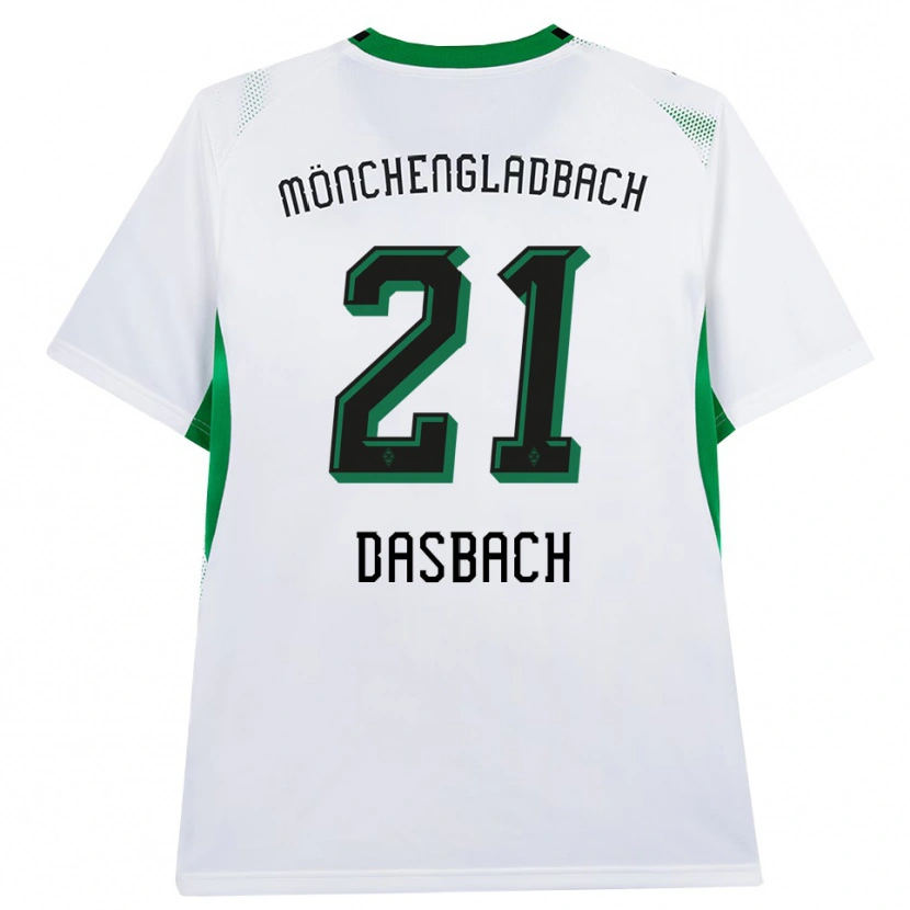 Danxen Damen Yannik Dasbach #21 Weiß Schwarz Grün Heimtrikot Trikot 2026/27 T-Shirt Schweiz