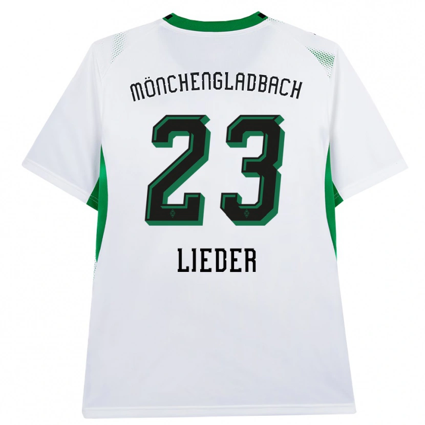Danxen Damen Michel Lieder #23 Weiß Schwarz Grün Heimtrikot Trikot 2026/27 T-Shirt Schweiz