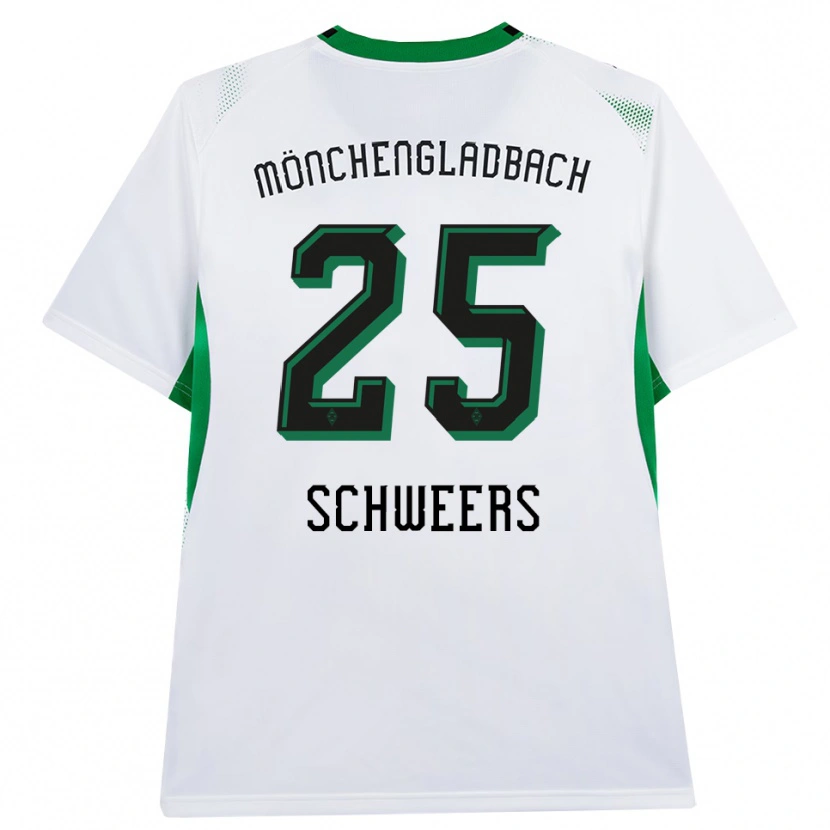 Danxen Damen Lion Schweers #25 Weiß Schwarz Grün Heimtrikot Trikot 2026/27 T-Shirt Schweiz