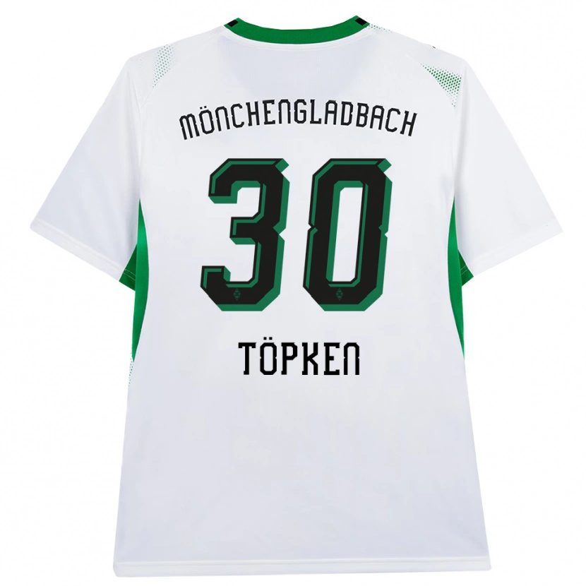 Danxen Damen Thilo Töpken #30 Weiß Schwarz Grün Heimtrikot Trikot 2026/27 T-Shirt Schweiz