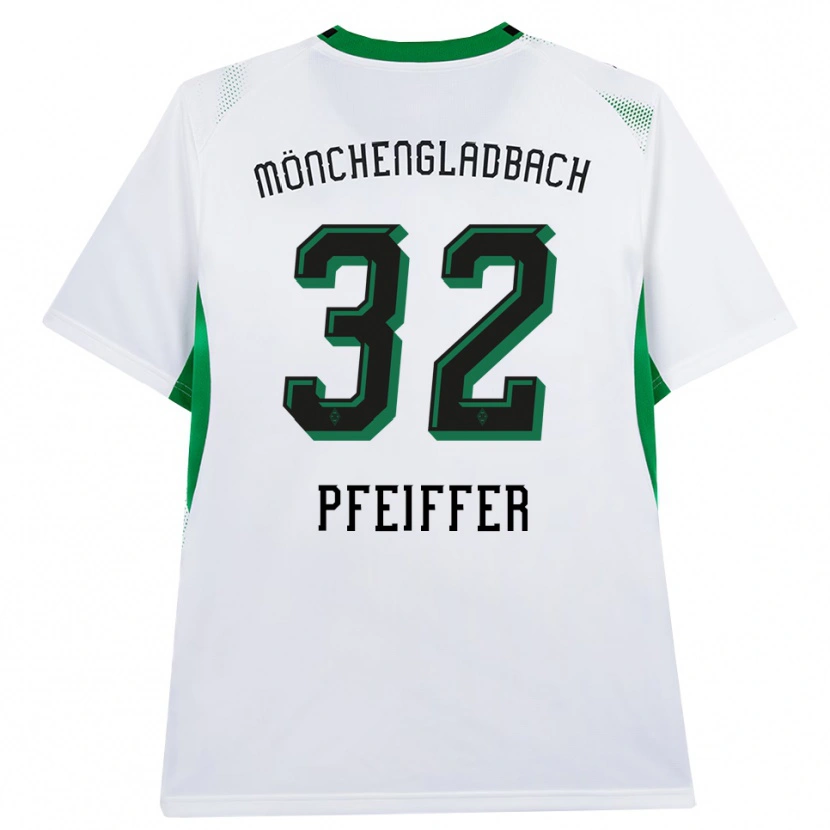 Danxen Damen Tim Pfeiffer #32 Weiß Schwarz Grün Heimtrikot Trikot 2026/27 T-Shirt Schweiz