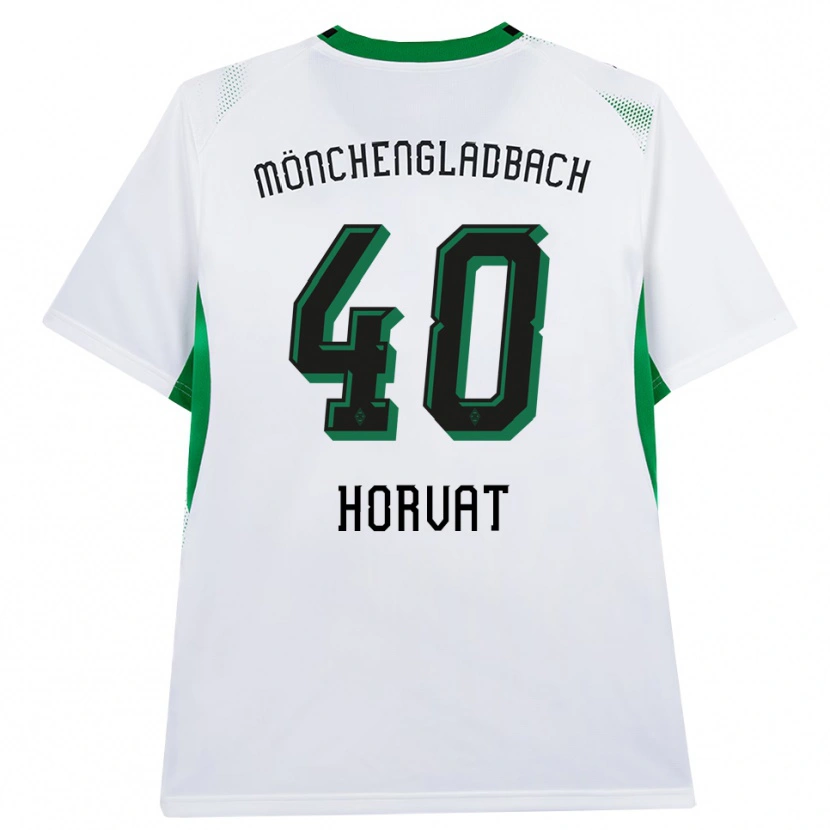Danxen Damen Niko Horvat #40 Weiß Schwarz Grün Heimtrikot Trikot 2026/27 T-Shirt Schweiz