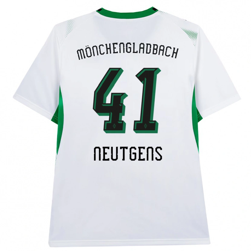 Danxen Damen Maximilian Neutgens #41 Weiß Schwarz Grün Heimtrikot Trikot 2026/27 T-Shirt Schweiz