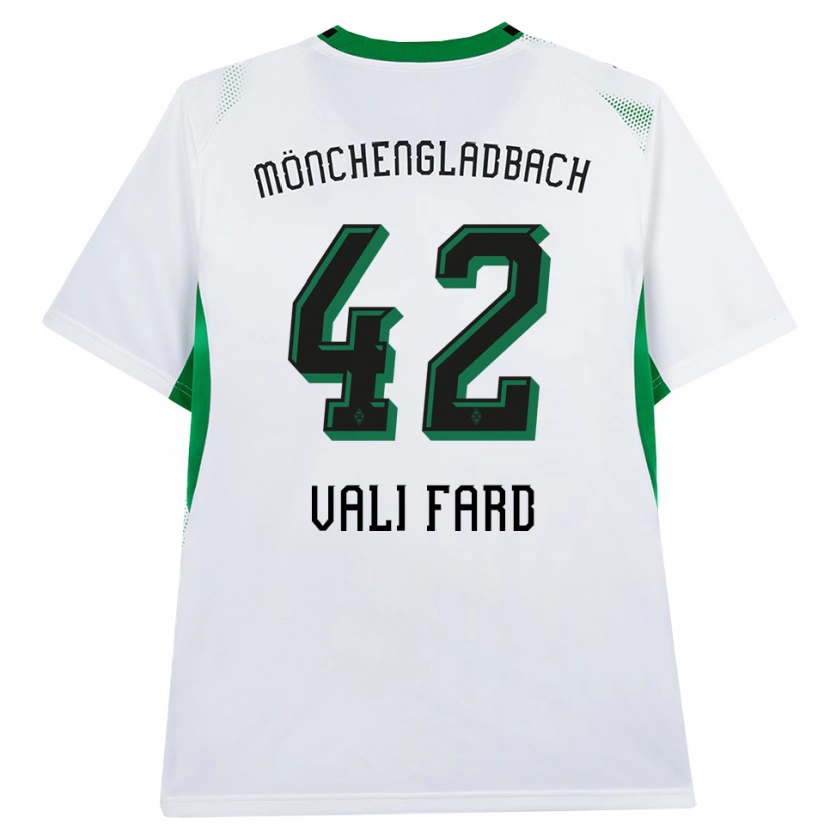 Danxen Damen Elias Vali Fard #42 Weiß Schwarz Grün Heimtrikot Trikot 2026/27 T-Shirt Schweiz