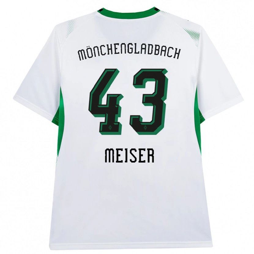 Danxen Damen Tyler Meiser #43 Weiß Schwarz Grün Heimtrikot Trikot 2026/27 T-Shirt Schweiz