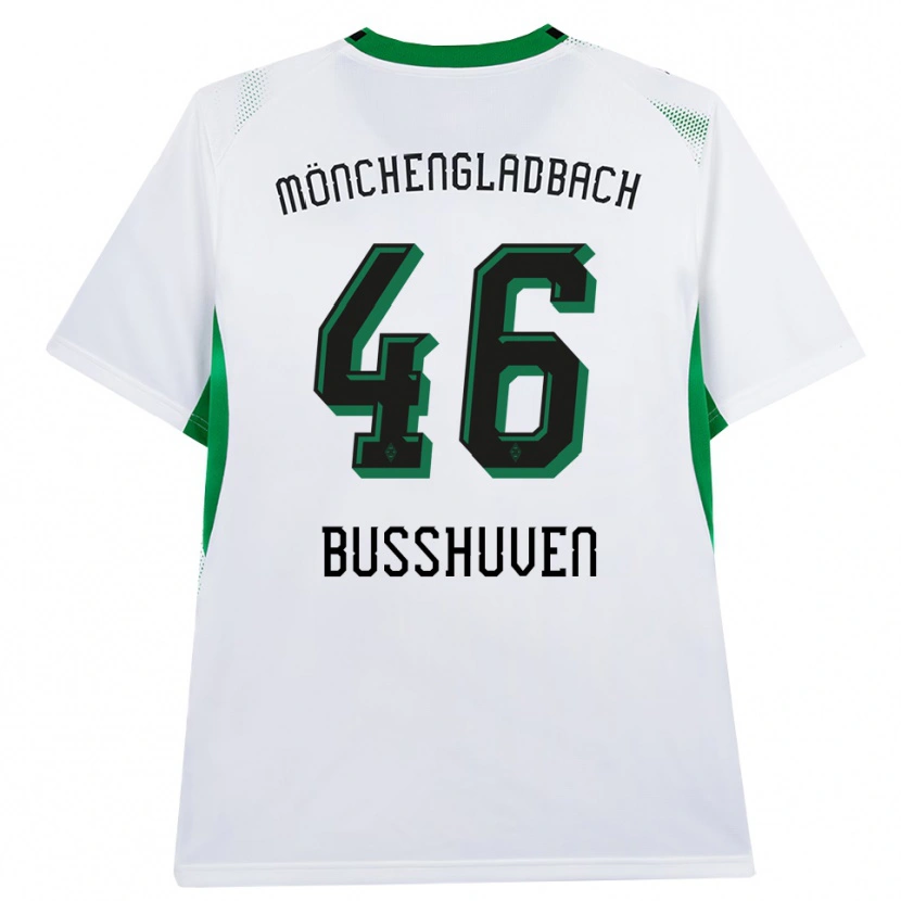 Danxen Damen Alina Busshuven #46 Weiß Schwarz Grün Heimtrikot Trikot 2026/27 T-Shirt Schweiz