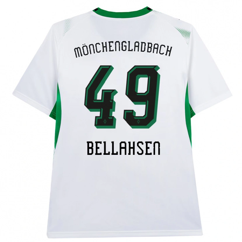 Danxen Damen Joseph Bellahsen #49 Weiß Schwarz Grün Heimtrikot Trikot 2026/27 T-Shirt Schweiz