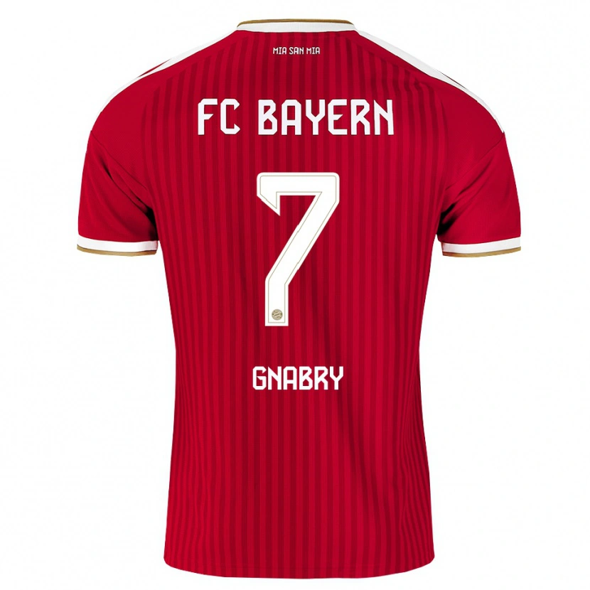 Danxen Damen Serge Gnabry #7 Rot Weiß Blau Heimtrikot Trikot 2026/27 T-Shirt Schweiz