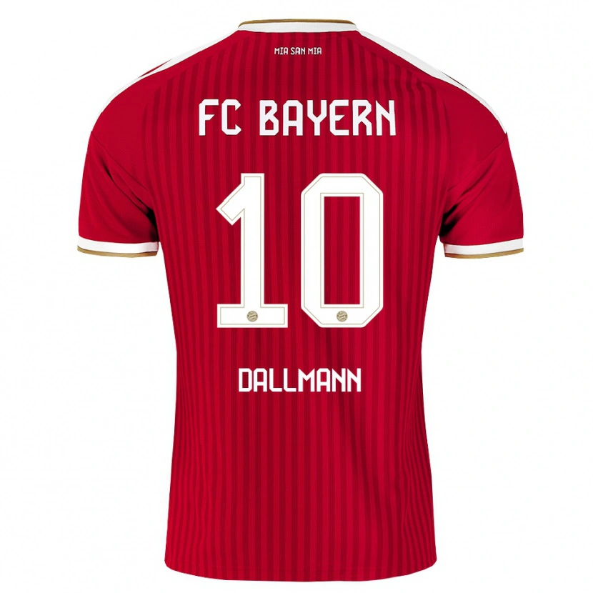 Danxen Damen Linda Dallmann #10 Rot Weiß Blau Heimtrikot Trikot 2026/27 T-Shirt Schweiz