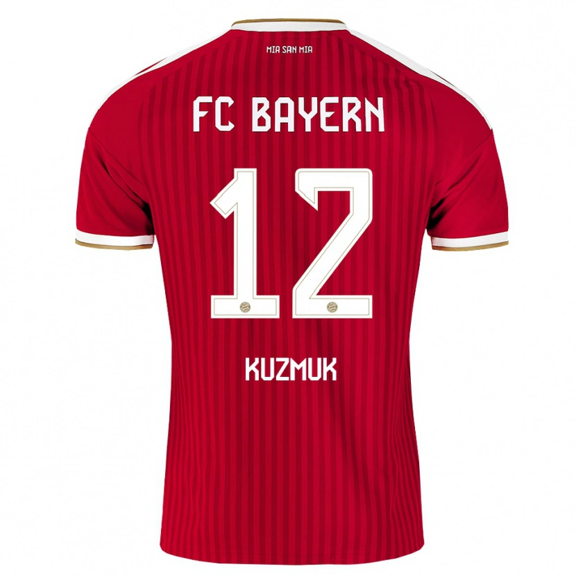 Danxen Damen Mark Kuzmuk #12 Rot Weiß Blau Heimtrikot Trikot 2026/27 T-Shirt Schweiz