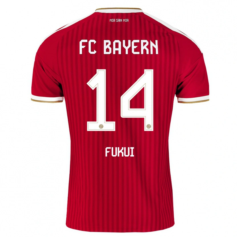 Danxen Damen Taichi Fukui #14 Rot Weiß Blau Heimtrikot Trikot 2026/27 T-Shirt Schweiz