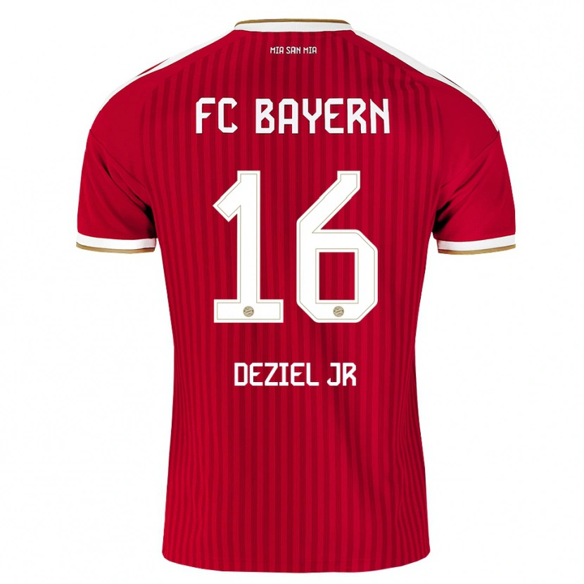 Danxen Damen Robert Deziel Jr #16 Rot Weiß Blau Heimtrikot Trikot 2026/27 T-Shirt Schweiz
