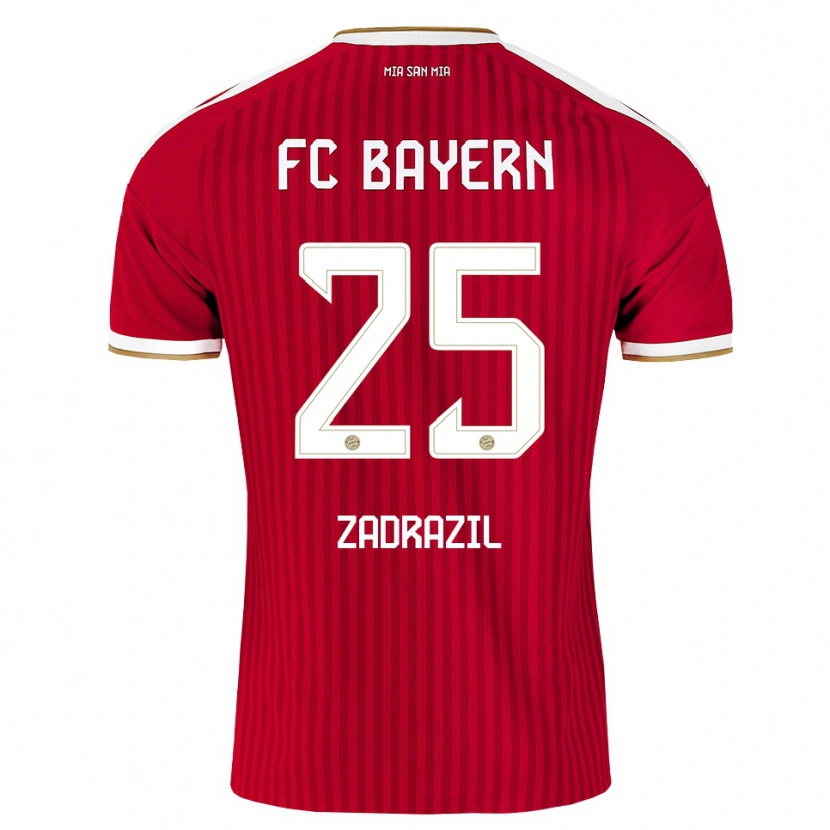 Danxen Damen Sarah Zadrazil #25 Rot Weiß Blau Heimtrikot Trikot 2026/27 T-Shirt Schweiz