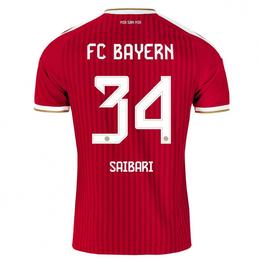 Danxen Damen Ismael Saibari #34 Rot Weiß Blau Heimtrikot Trikot 2026/27 T-Shirt Schweiz