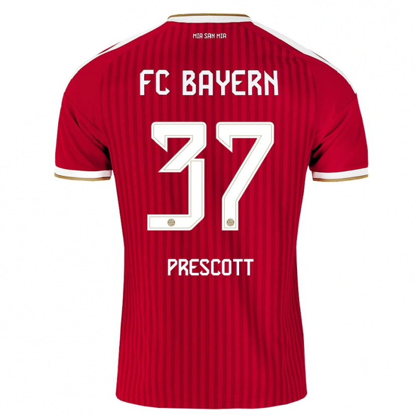 Danxen Damen Leonard Prescott #37 Rot Weiß Blau Heimtrikot Trikot 2026/27 T-Shirt Schweiz