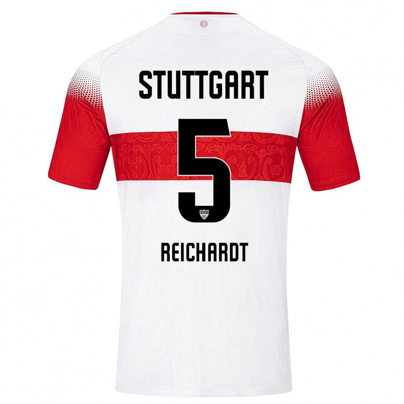 Danxen Damen Jona Reichardt #5 Weiß Rot Gelb Heimtrikot Trikot 2026/27 T-Shirt Schweiz