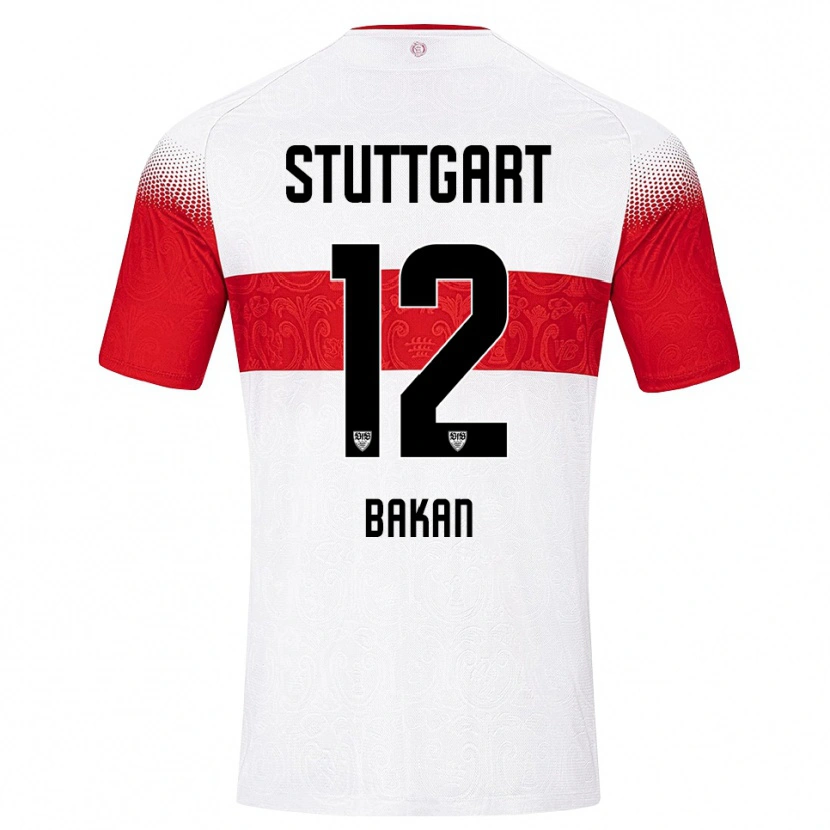 Danxen Damen Eren Bakan #12 Weiß Rot Gelb Heimtrikot Trikot 2026/27 T-Shirt Schweiz
