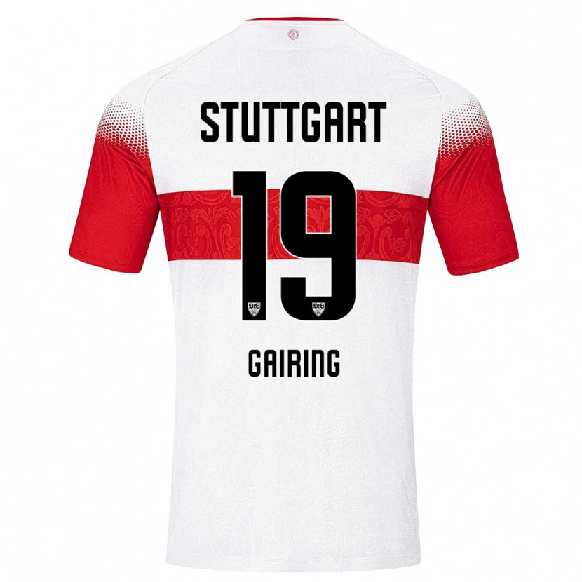 Danxen Damen Sophie Gairing #19 Weiß Rot Gelb Heimtrikot Trikot 2026/27 T-Shirt Schweiz