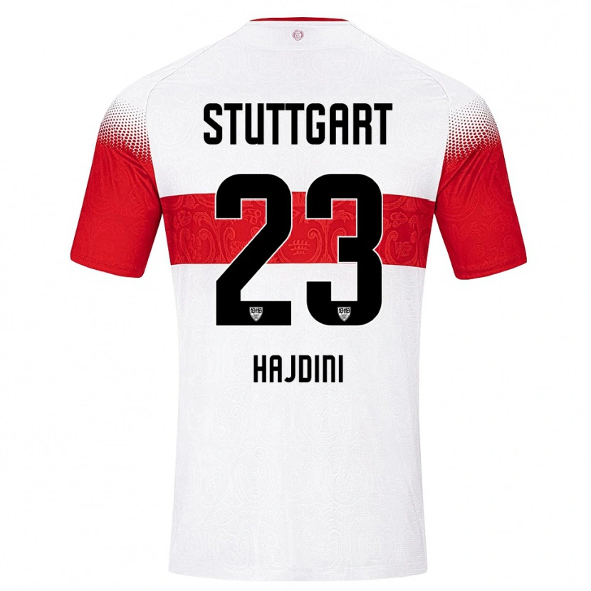 Danxen Damen Deli Hajdini #23 Weiß Rot Gelb Heimtrikot Trikot 2026/27 T-Shirt Schweiz