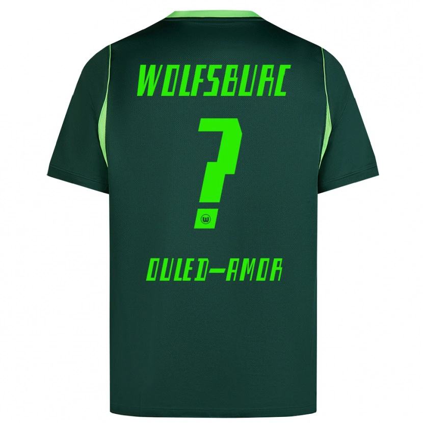 Danxen Damen Ghassan Ouled-Amor #0 Dunkelgrün Weiß Heimtrikot Trikot 2026/27 T-Shirt Schweiz