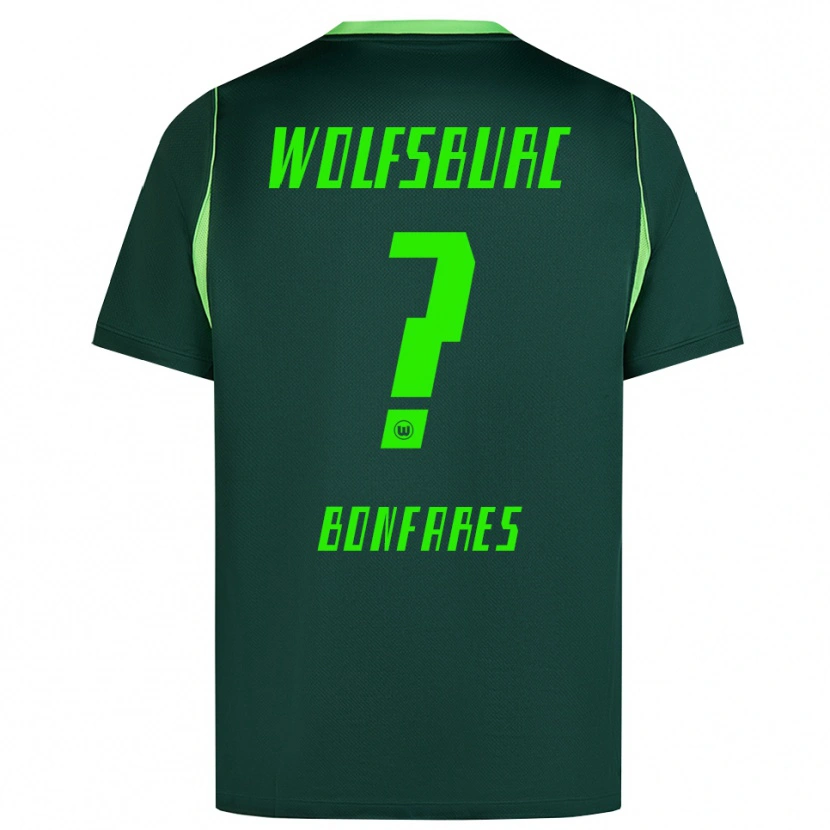 Danxen Damen Marouan Bonfares #0 Dunkelgrün Weiß Heimtrikot Trikot 2026/27 T-Shirt Schweiz