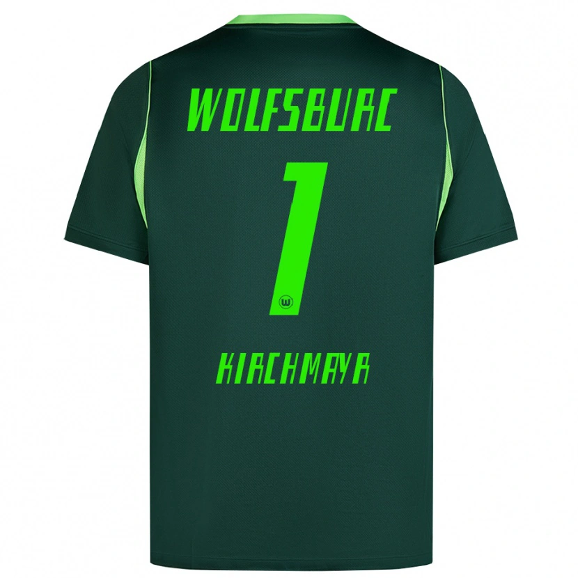 Danxen Damen Juri Kirchmayr #1 Dunkelgrün Weiß Heimtrikot Trikot 2026/27 T-Shirt Schweiz