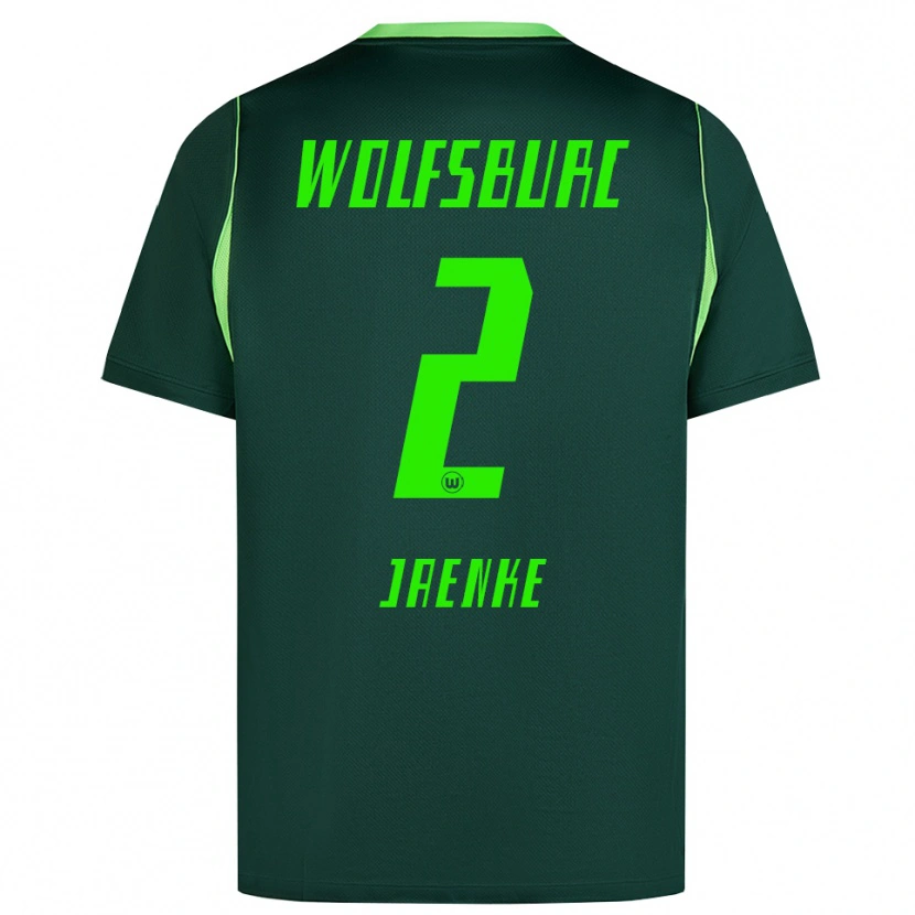 Danxen Damen Thorge Jaenke #2 Dunkelgrün Weiß Heimtrikot Trikot 2026/27 T-Shirt Schweiz