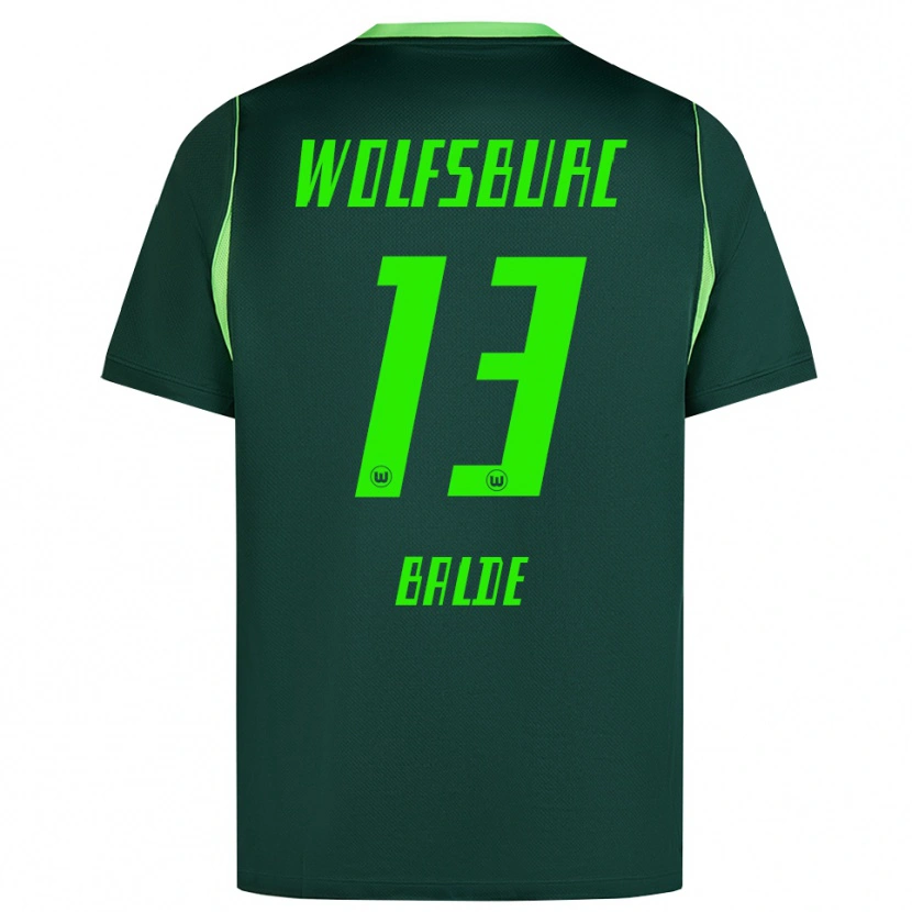 Danxen Damen Saido Baldé #13 Dunkelgrün Weiß Heimtrikot Trikot 2026/27 T-Shirt Schweiz