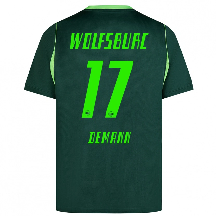Danxen Damen Kristin Demann #17 Dunkelgrün Weiß Heimtrikot Trikot 2026/27 T-Shirt Schweiz