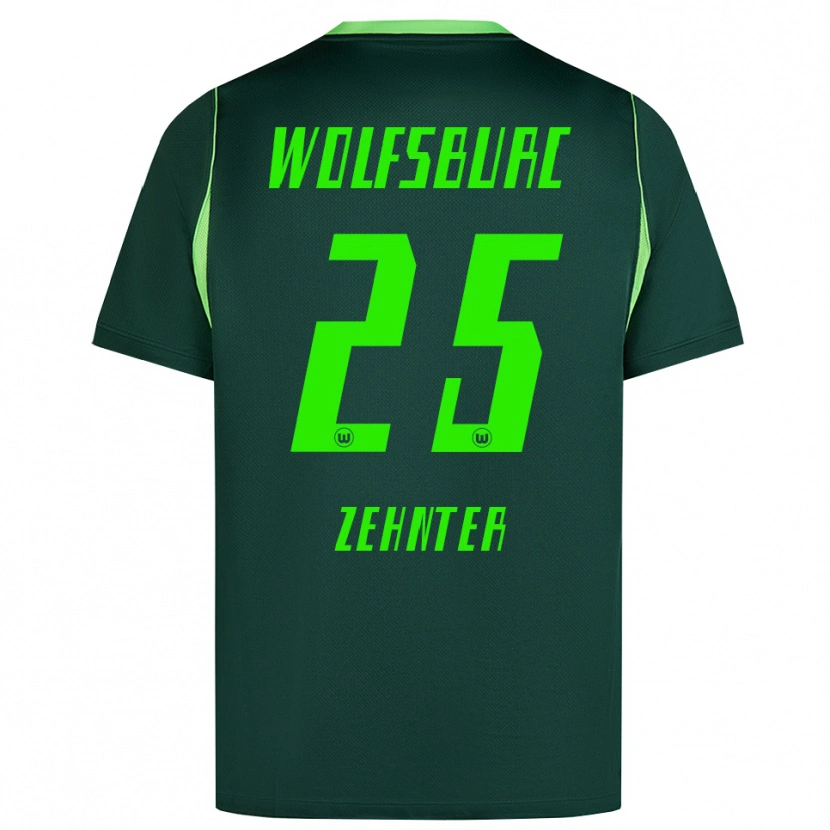 Danxen Damen Aaron Zehnter #25 Dunkelgrün Weiß Heimtrikot Trikot 2026/27 T-Shirt Schweiz