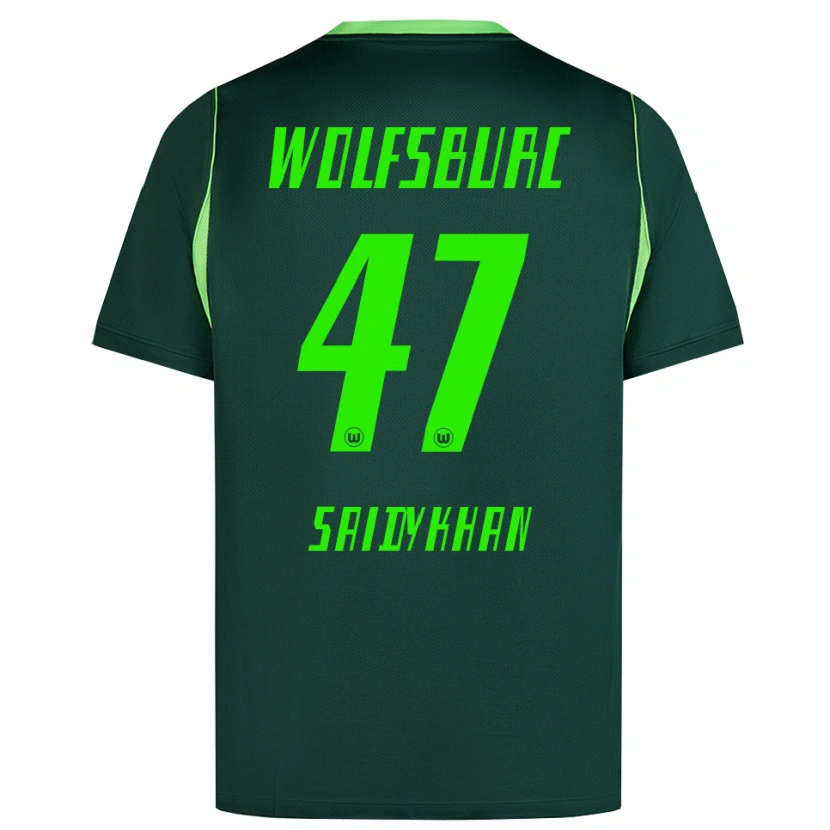 Danxen Damen Ibrahim Saidykhan #47 Dunkelgrün Weiß Heimtrikot Trikot 2026/27 T-Shirt Schweiz