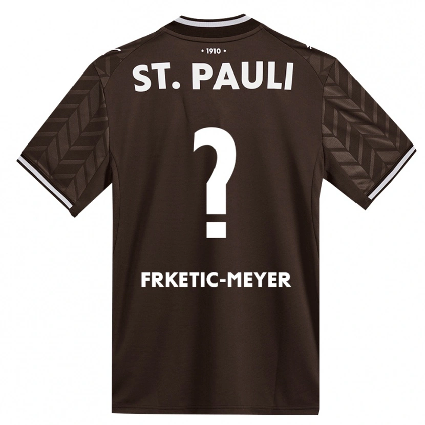 Danxen Damen Noah Frketic-Meyer #0 Kaffee Weiß Heimtrikot Trikot 2026/27 T-Shirt Schweiz