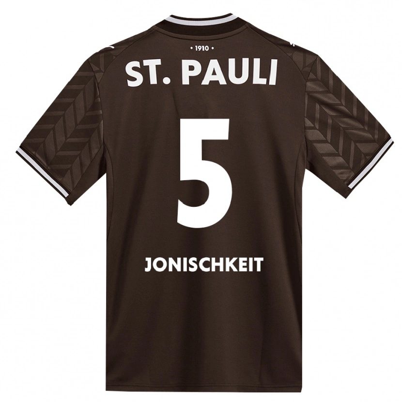 Danxen Damen Jamal Jonischkeit #5 Kaffee Weiß Heimtrikot Trikot 2026/27 T-Shirt Schweiz