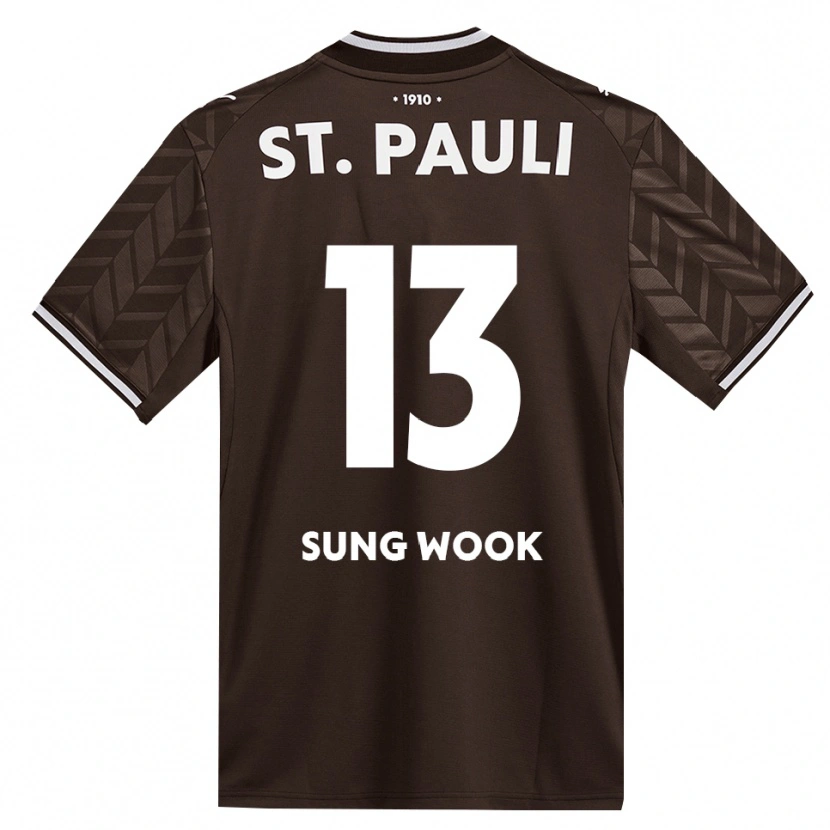 Danxen Damen Sung-Wook Hwang #13 Kaffee Weiß Heimtrikot Trikot 2026/27 T-Shirt Schweiz