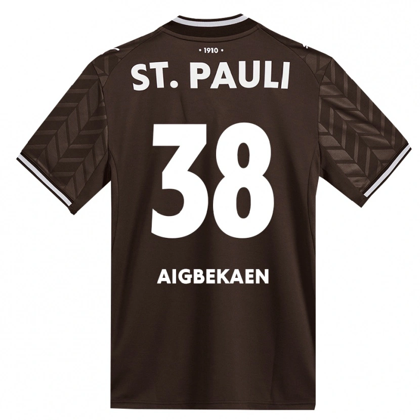 Danxen Damen Romeo Aigbekaen #38 Kaffee Weiß Heimtrikot Trikot 2026/27 T-Shirt Schweiz