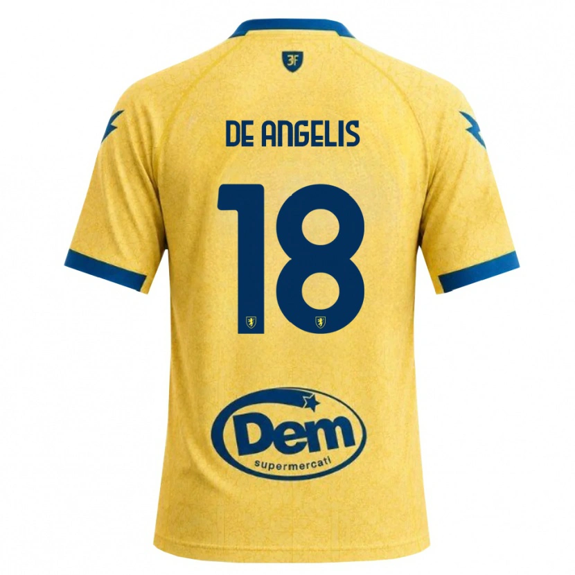 Danxen Damen Cristian De Angelis #18 Khaki Schwarz Blau Heimtrikot Trikot 2026/27 T-Shirt Schweiz