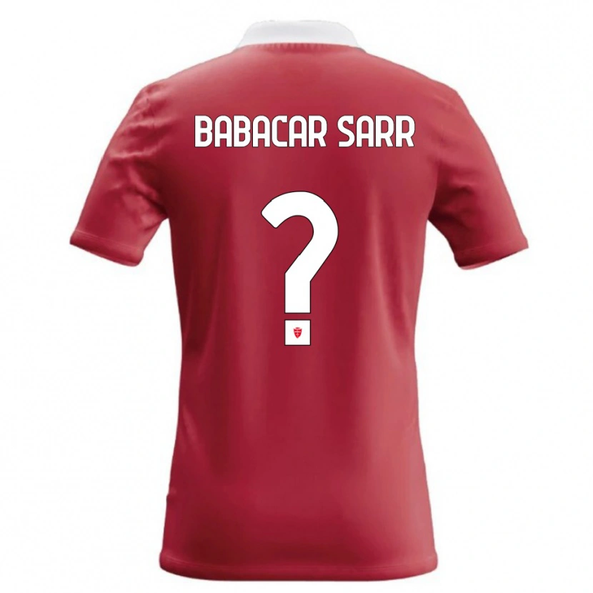 Danxen Damen Pietro Babacar Sarr #0 Rot Weiß Heimtrikot Trikot 2026/27 T-Shirt Schweiz