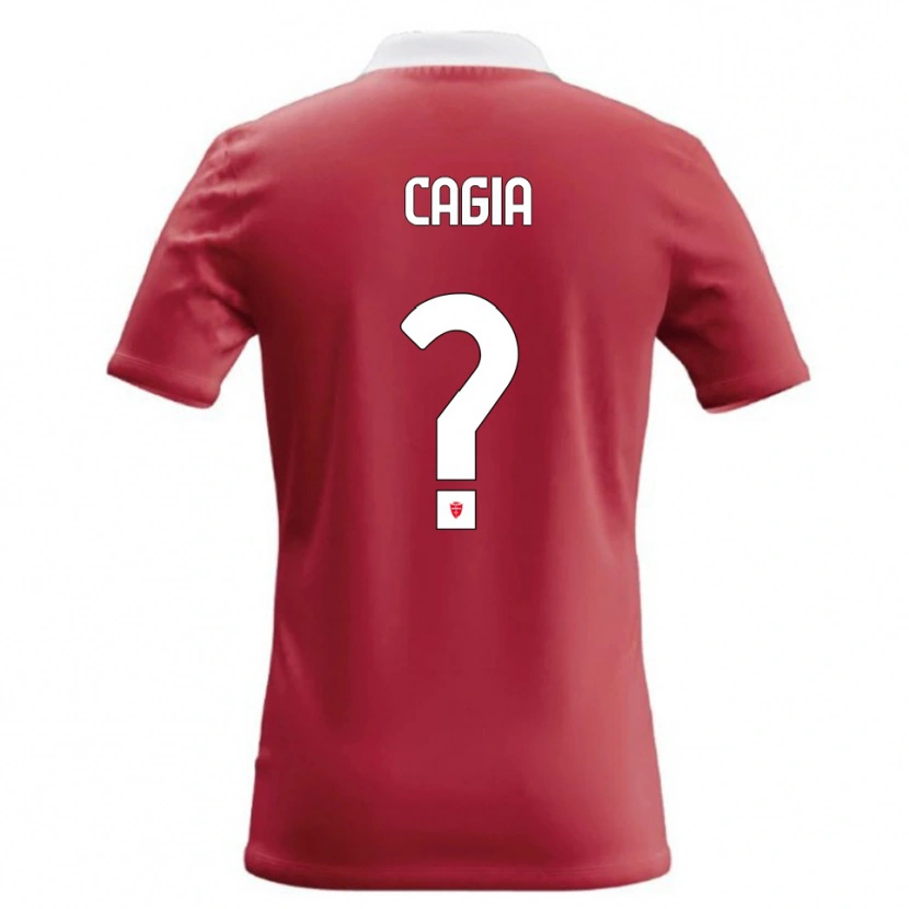 Danxen Damen Gabriele Cagia #0 Rot Weiß Heimtrikot Trikot 2026/27 T-Shirt Schweiz