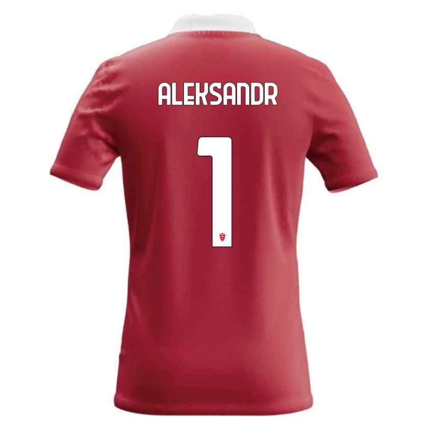 Danxen Damen Aleksandr Ballabio #1 Rot Weiß Heimtrikot Trikot 2026/27 T-Shirt Schweiz