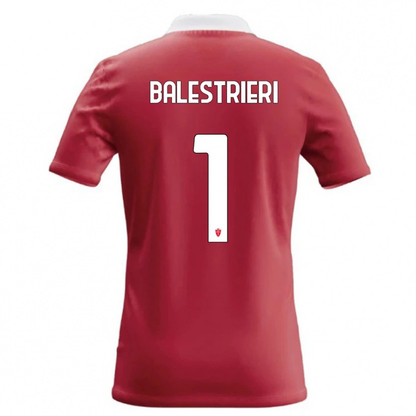 Danxen Damen Alessandro Balestrieri #1 Rot Weiß Heimtrikot Trikot 2026/27 T-Shirt Schweiz