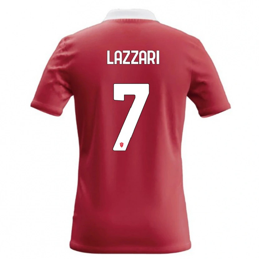 Danxen Damen Matteo Lazzari #7 Rot Weiß Heimtrikot Trikot 2026/27 T-Shirt Schweiz